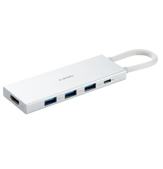 Xiaomi 5-in-1 Type-c Hub Hub USB Koncentrator USB, Type-C/USB-A x 3/HDMI