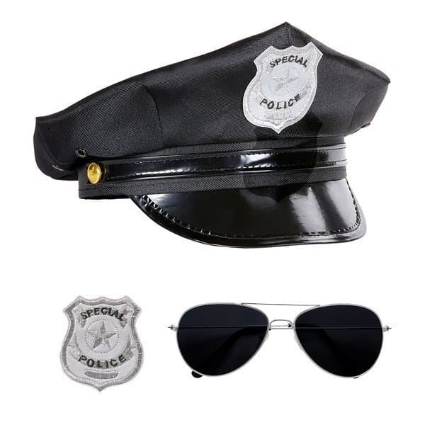 Zestaw policjanta gliniarza 3 el.