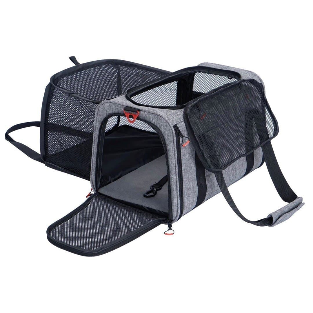 Zolux Torba Transportowa Z Dodatkową Przestrzenią Nomad L 48×30,8×30,5 Cm