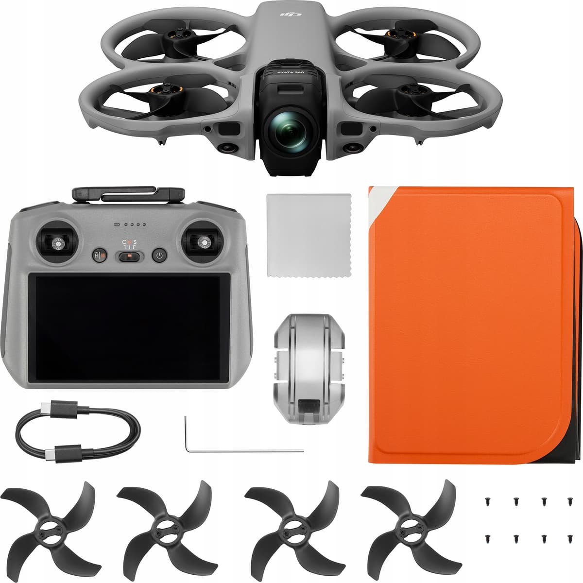 Dron DJI Avata 360 RC2 Z Kamera 8K 60FPS HDR 120MP CMOS 1' 10km O4+