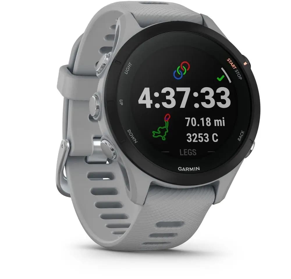 Wodoodporny smartwatch GPS Garmin Forerunner 255 (szary)