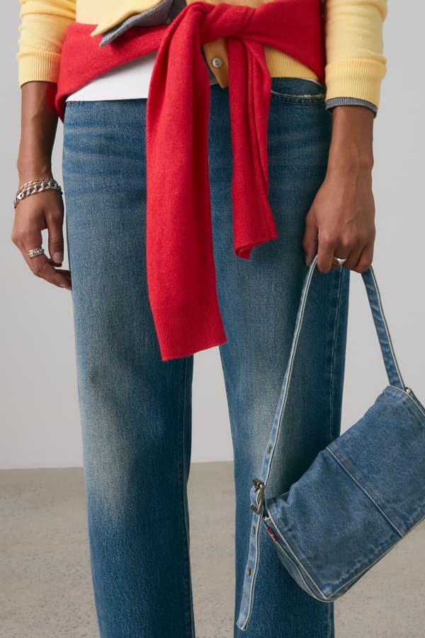 Torba na ramię Levi's Brannan - Kobiety - One Size - Niebieski / She Washed