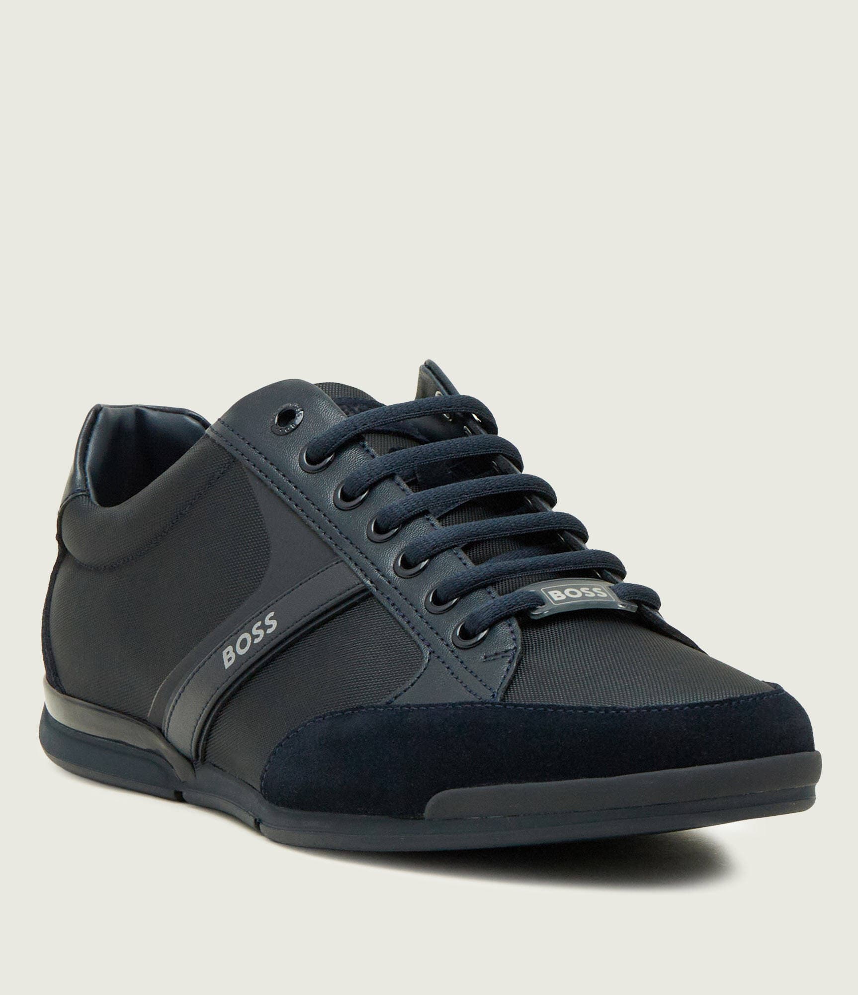 BOSS BLACK Sneakersy Saturn_Lowp | z dodatkiem skóry