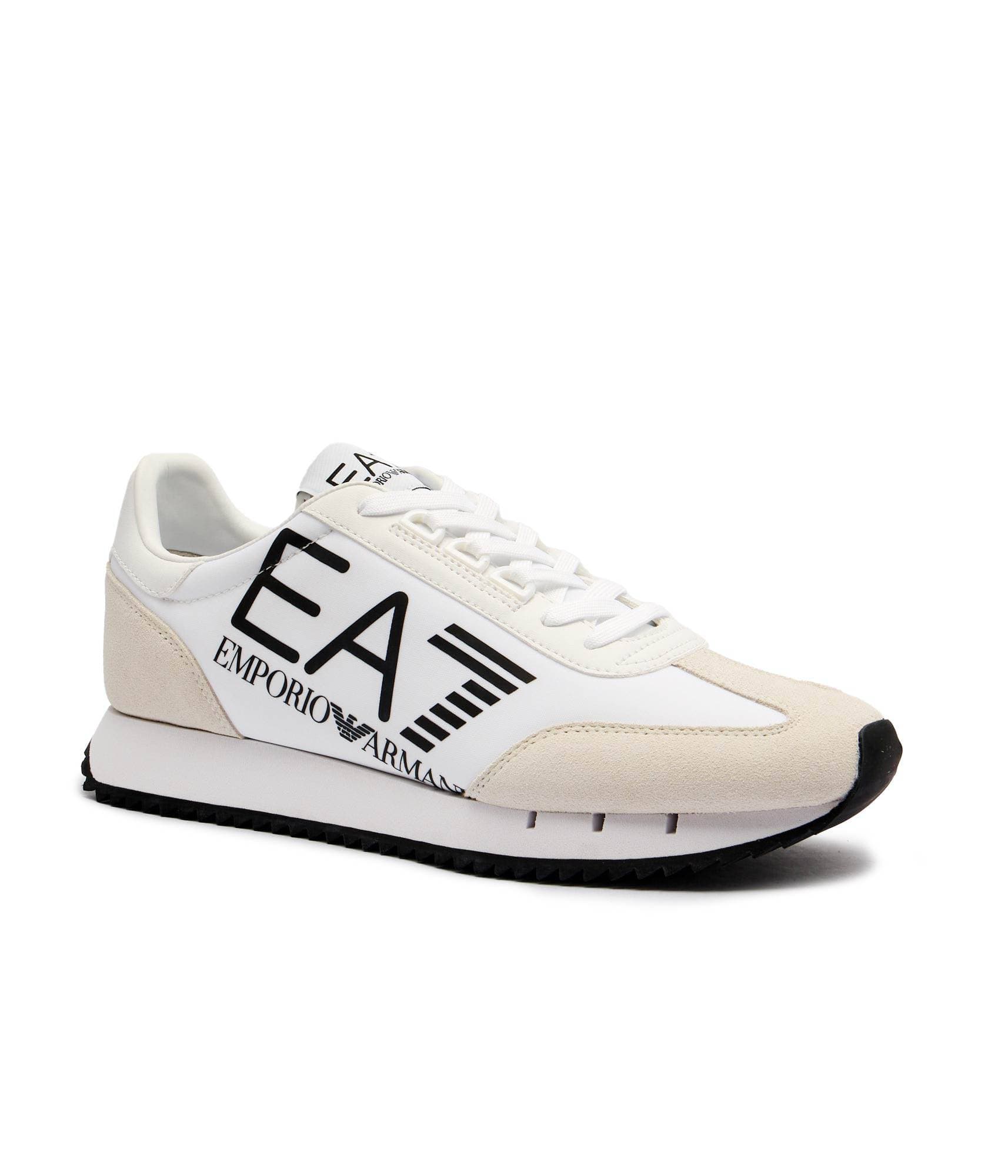 EA7 Sneakersy | z dodatkiem skóry