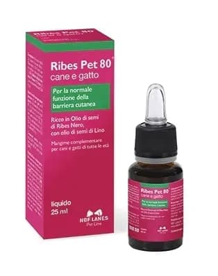 NBF Lanes Ribes Pet 80 cane e gatto KROPLE 25 ml
