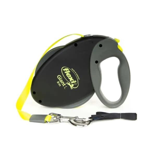 Smycz Automatyczna Flexi Giant Neon L Taśma 8m do 50kg