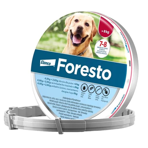 ELANCO Foresto Obroża dla psów powyżej 8kg