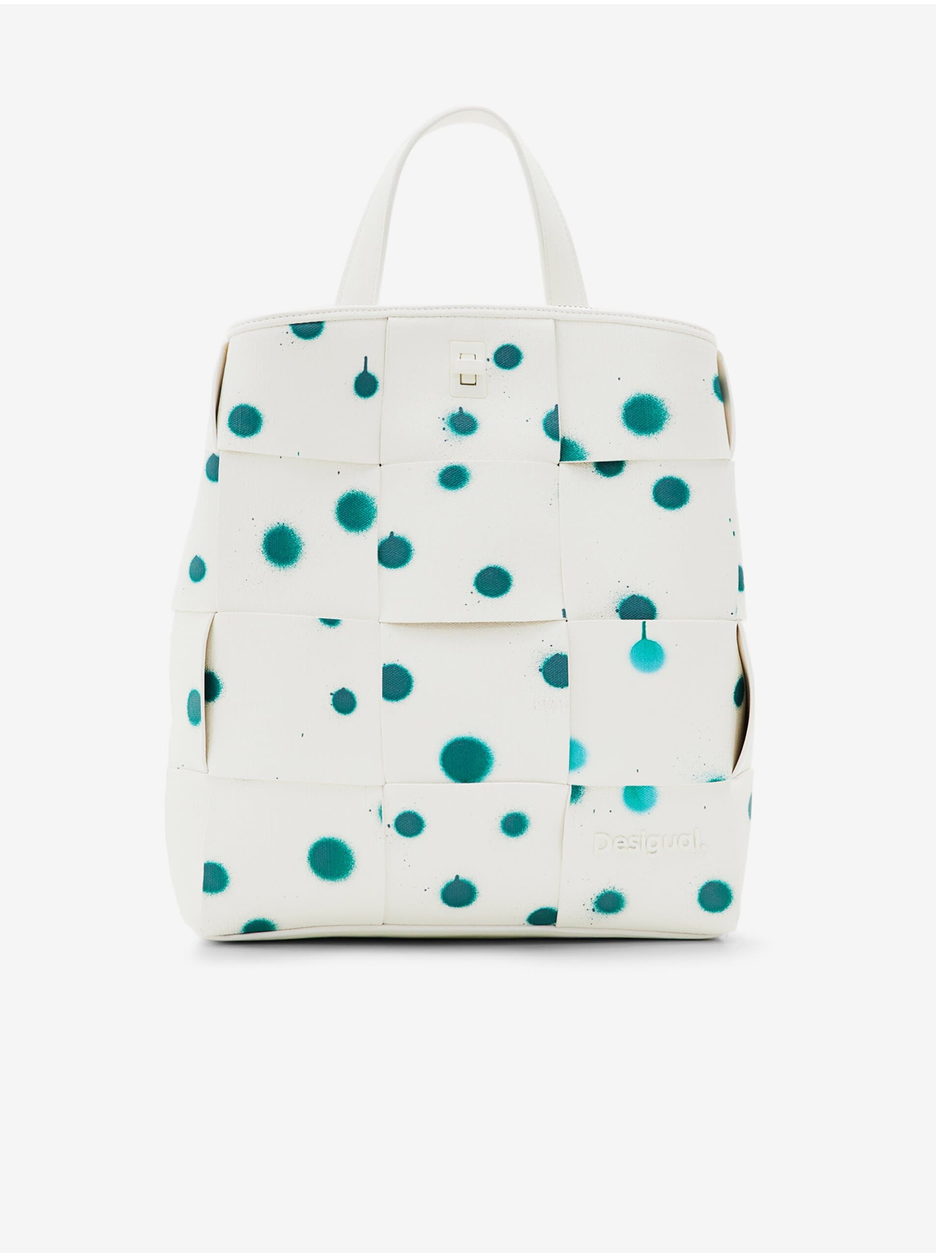 DESIGUAL WHITE WOMEN'S BACKPACK