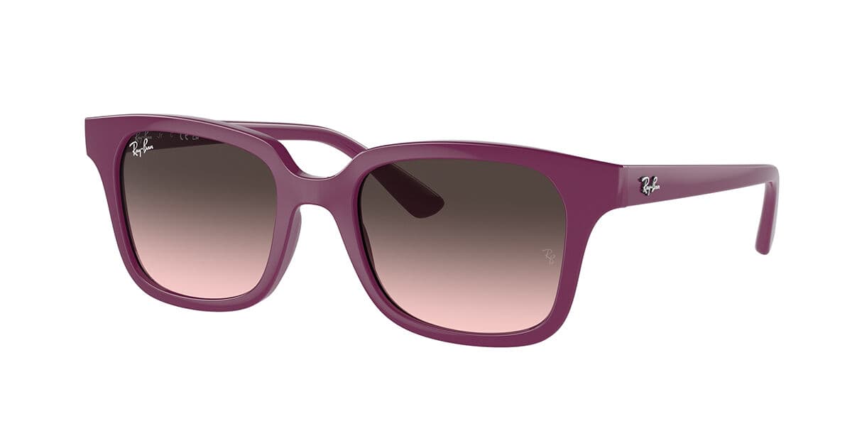 Ray-Ban Dzieciece RJ9071S 716246 48 Czerwone Dzieciece Okulary Przeciwsloneczne