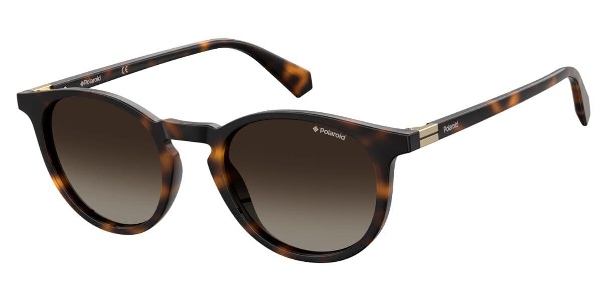Polaroid PLD 6102/S/X Polarized 086/LA 51 Tortoiseshell Meskie Okulary Przeciwsloneczne
