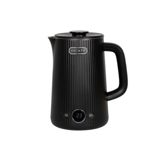 Czajnik elektryczny CHiATO heatPLAY Groove – 1.7 l, czarny
