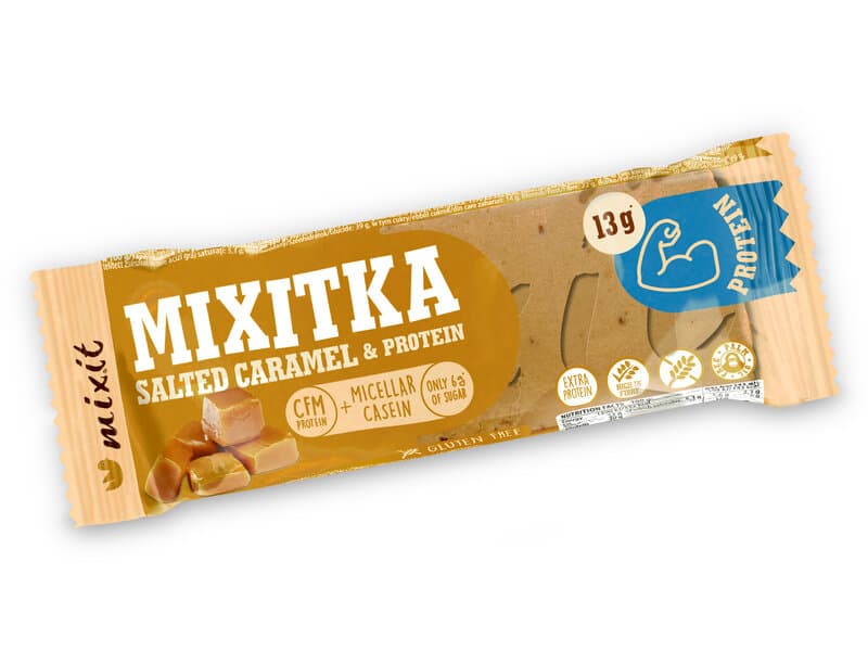 Proteinowa Mixitka BEZ GLUTENU - Słony karmel