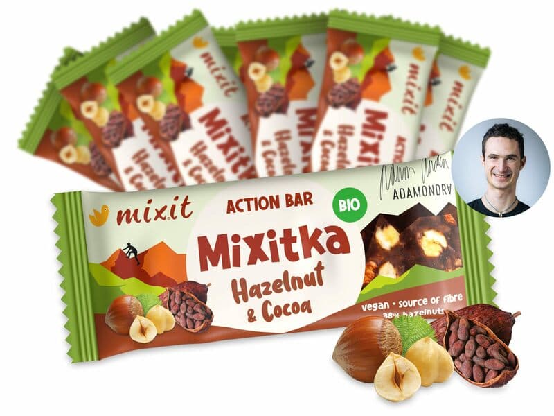 Mixitka BIO Adama Ondry – Orzechy laskowe i kakao (8 szt.)