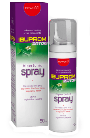 IBUPROM HIPERTONIC Spray na zatoki 50ml