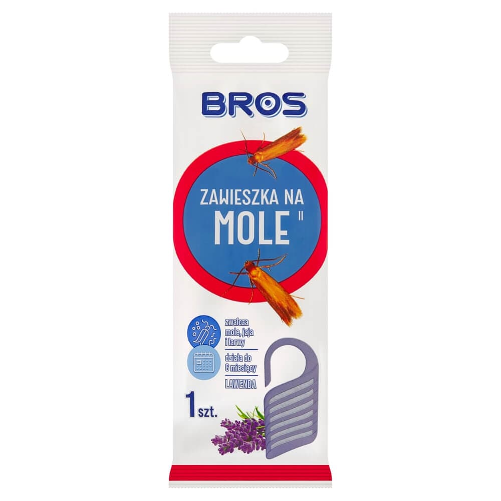 BROS Zawieszka na mole lawendowa 1 szt.