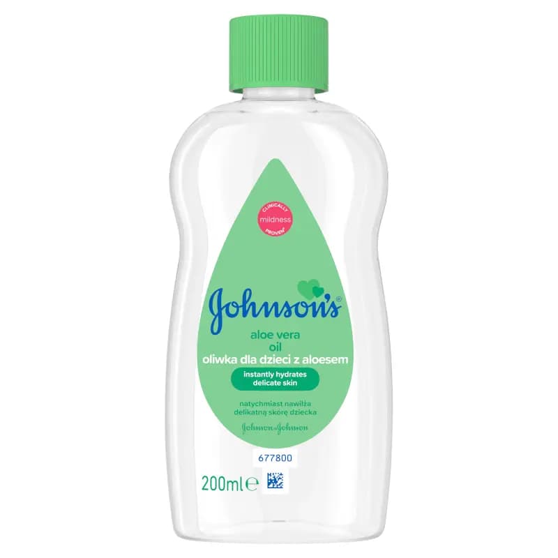 JOHNSON'S Oliwka dla dzieci z aloesem 200 ml