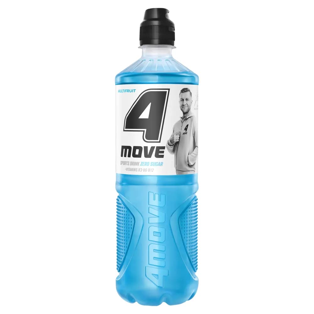 4MOVE Napój izotoniczny o smaku wieloowocowym bez cukru 750 ml