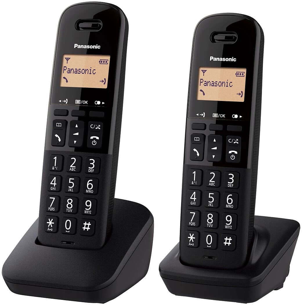 Telefon stacjonarny Panasonic KX-TGB612PDB Czarny