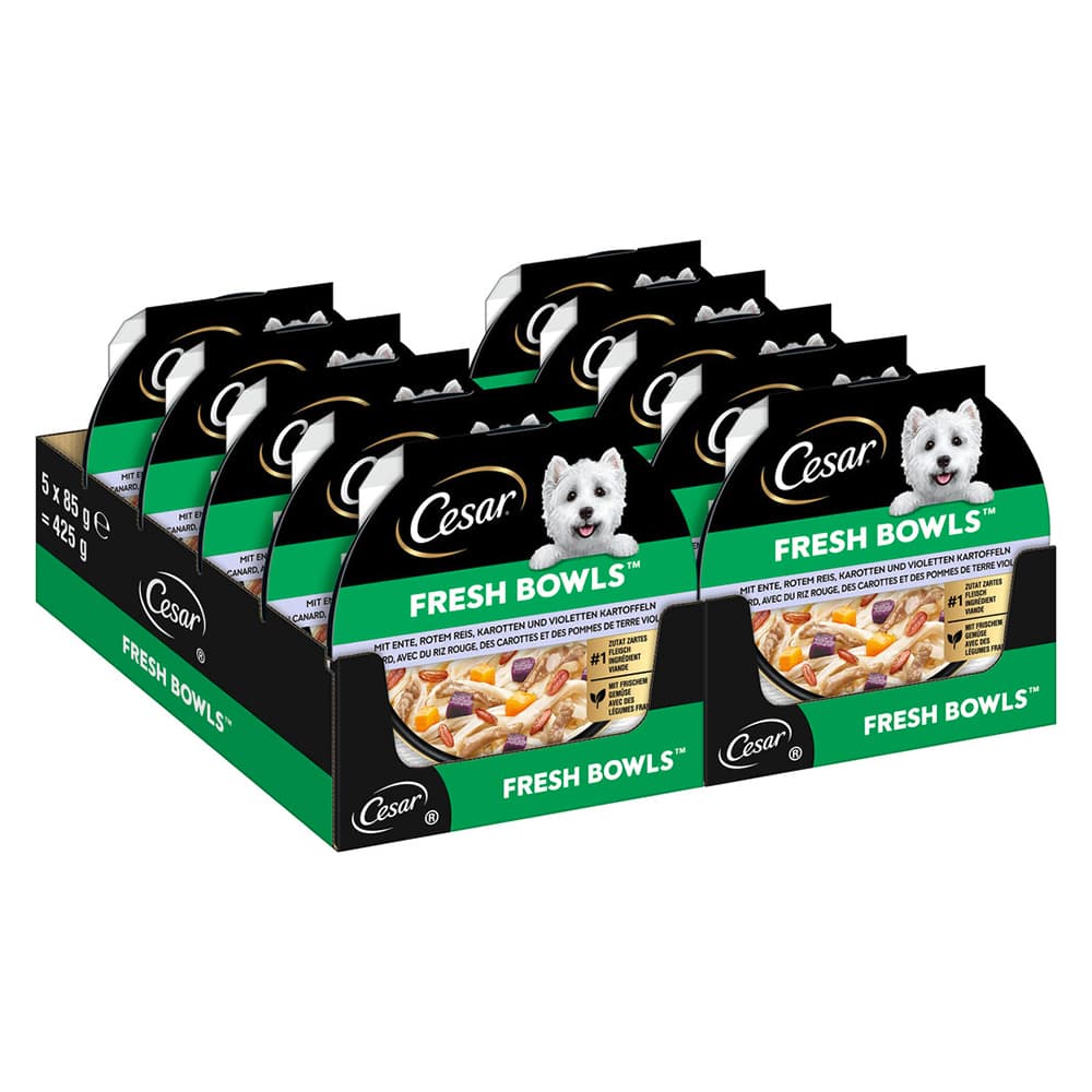 Cesar Fresh Bowls - Kaczka w sosie (10 x 85 g )