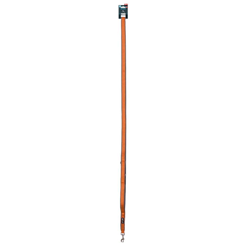 Petlando Outdoor smycz 3 m, pomarańczowa - Rozmiar L: 300 cm długość, 30 mm szerokość