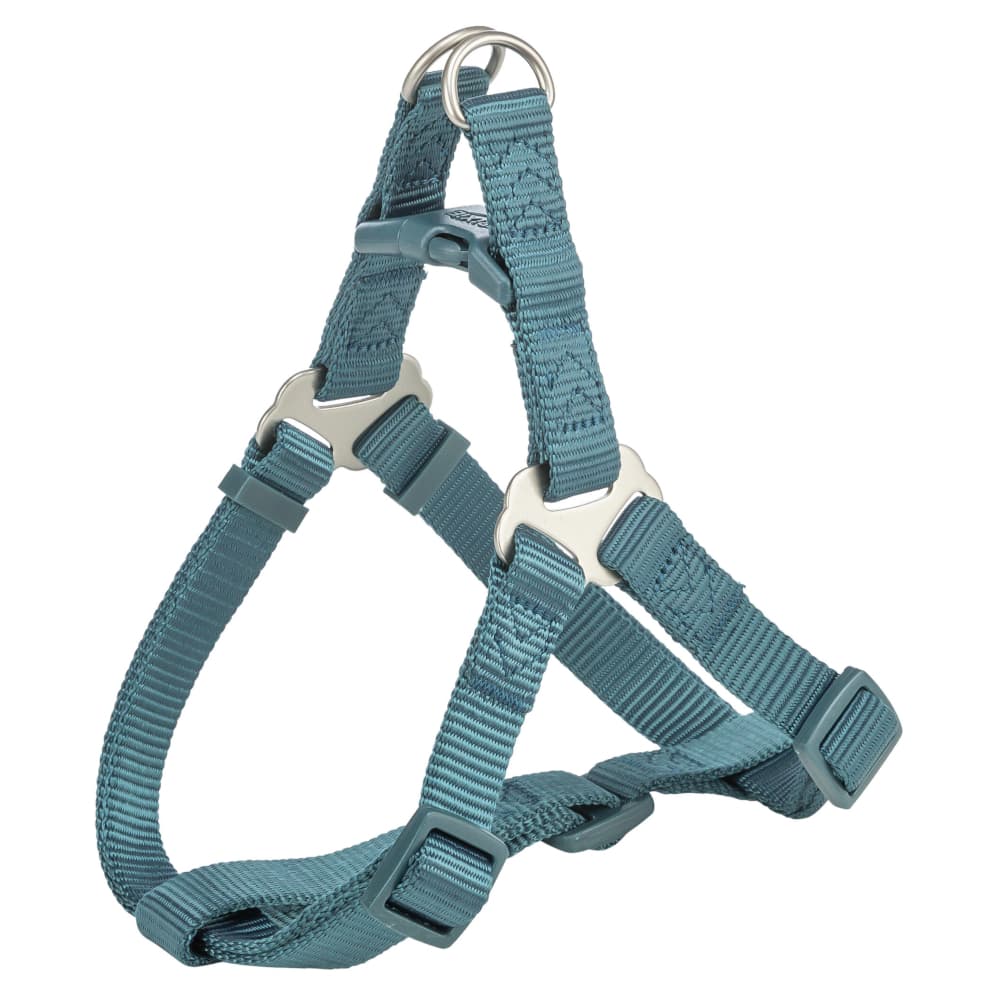 Trixie Premium One Touch szelki, petrol - Rozm. S: obw. klatki piersiowej 40-50 cm, szer. 15 mm