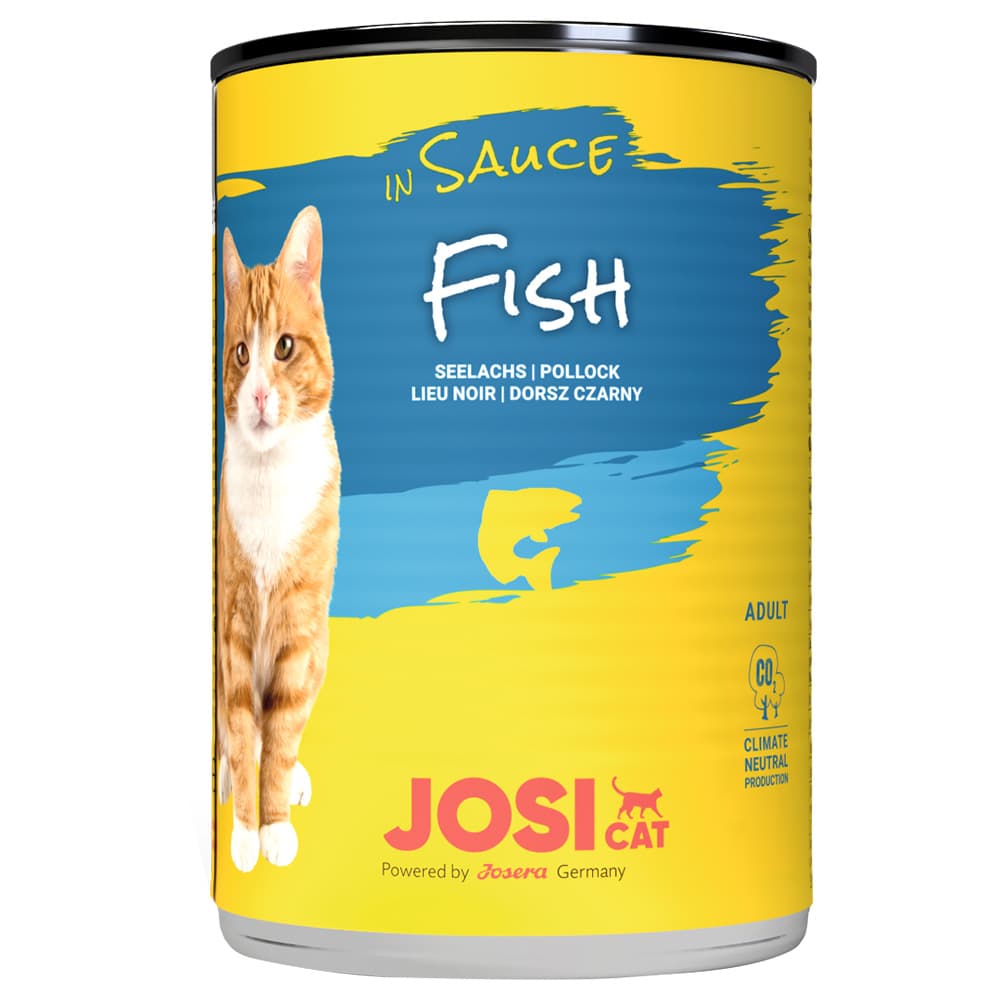 Korzystny pakiet JosiCat w sosie, 24 x 415 g - Ryba
