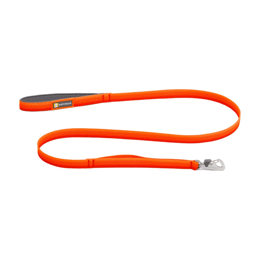 Ruffwear Front Range smycz dla psa, Blaze Orange - długość 150 cm, szerokość 19 mm
