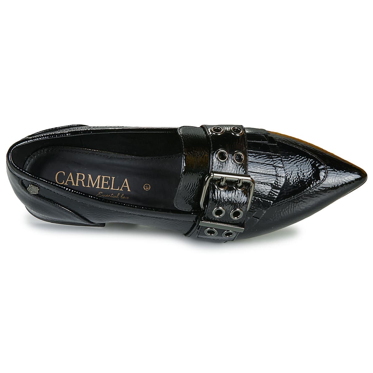 Baleriny Carmela 162558-BLACK-PATENT