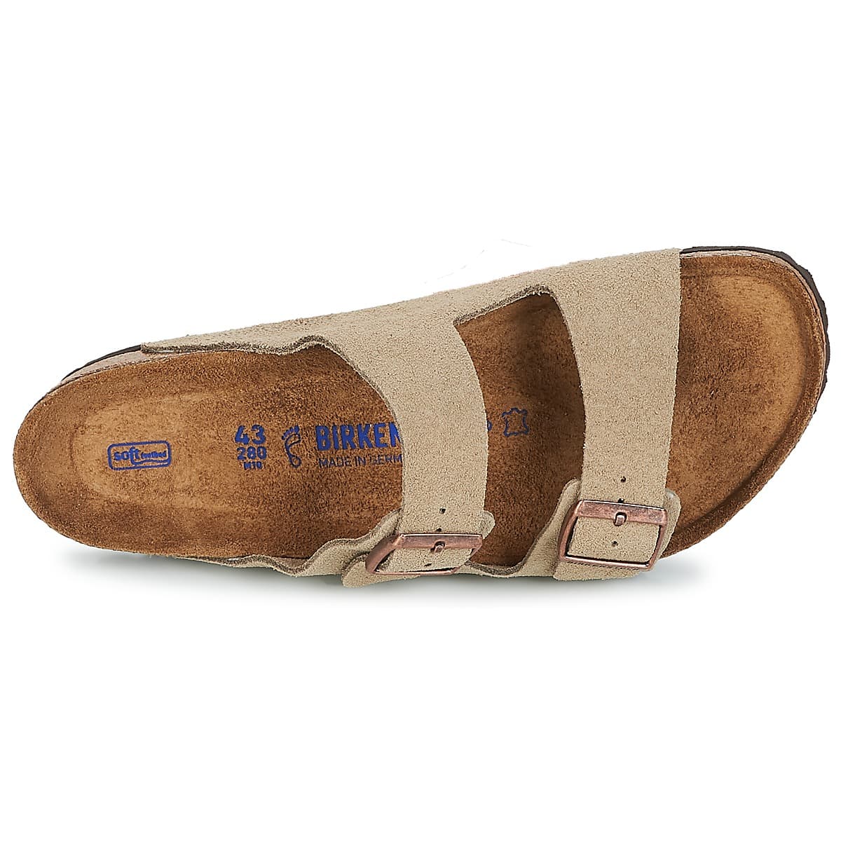 Klapki BIRKENSTOCK Arizona Soft Footbed
