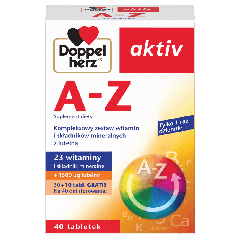 Doppelherz® aktiv A-Z, 30+10 tabletek