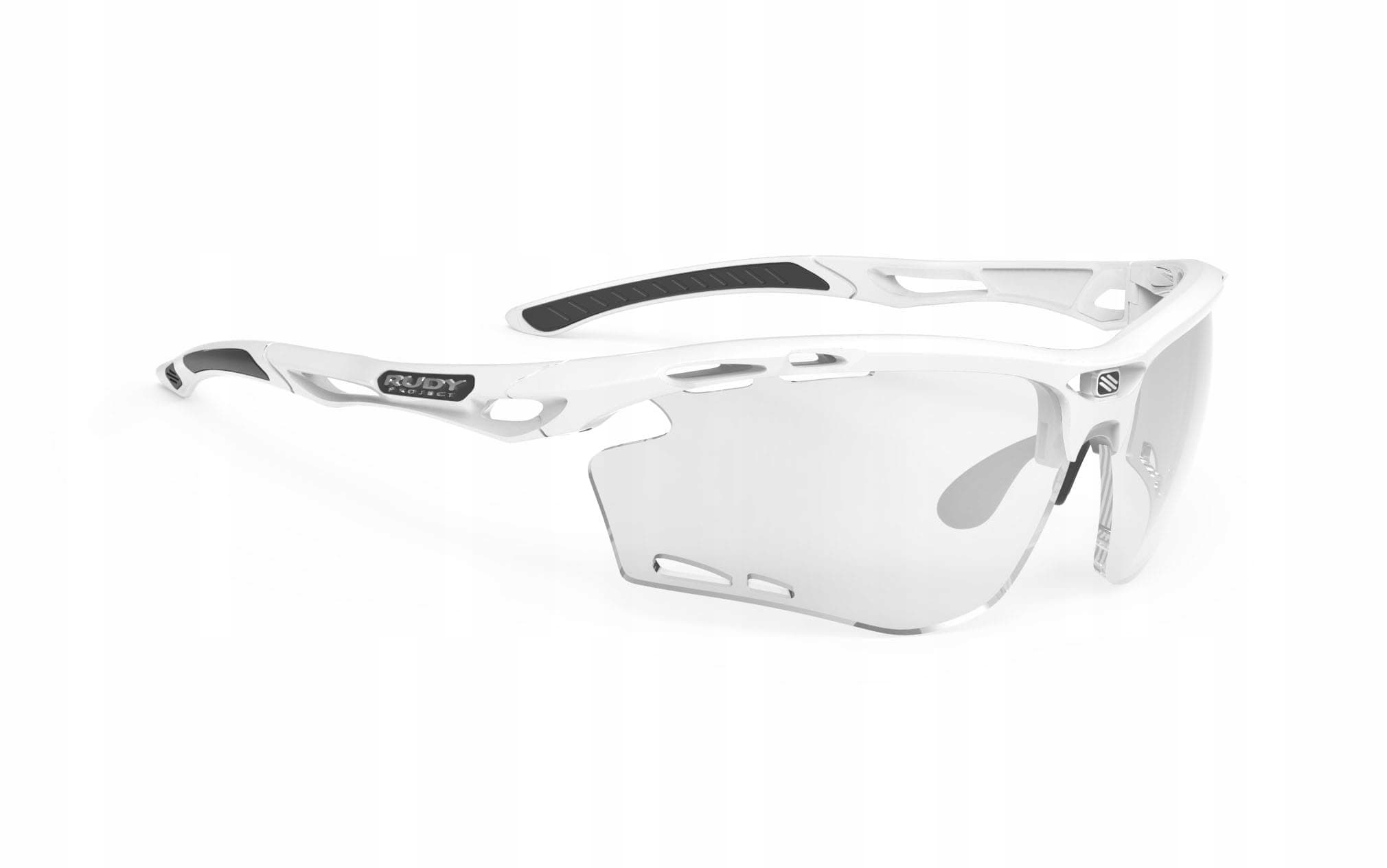 Okulary Rudy Project PROPULSE WHITE GLOSS - Laser Black (one size)