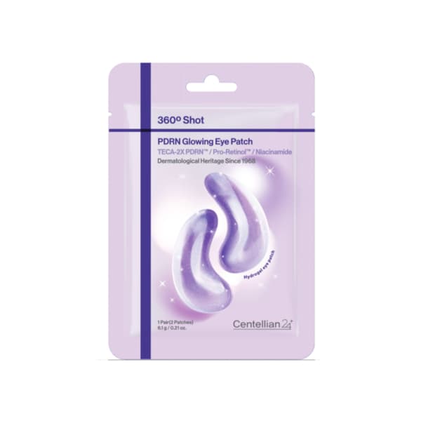 CENTELLIAN 24 - 360º Shot PDRN Świecące plastry pod oczy 1 para - 6.1g
