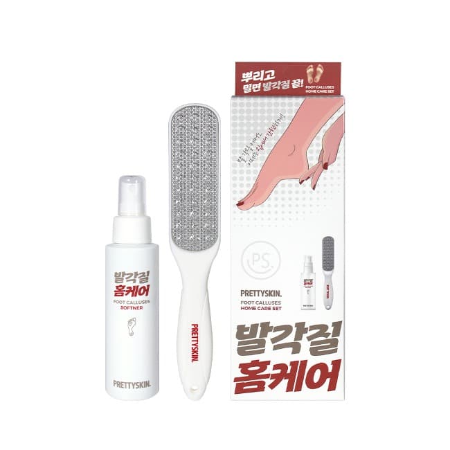 PRETTYSKIN - Foot Calluses Home Care Set - 1zestaw(2produkty)