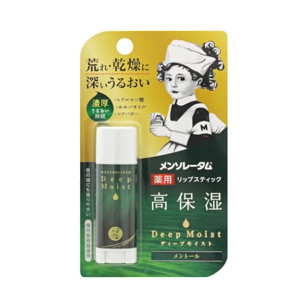 Rohto Mentholatum - Deep Moist Lip Balm - 4.5g - Menthol
