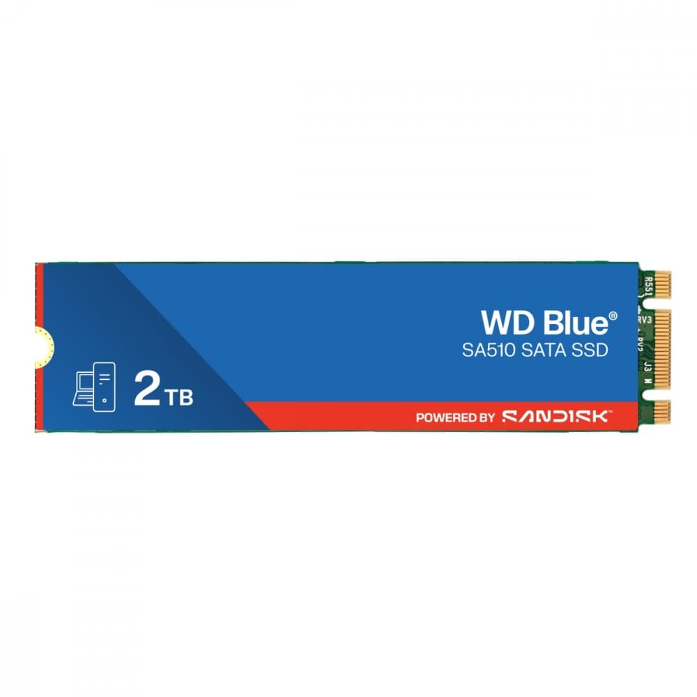 Western Digital Dysk SSD Blue 2TB SA510 M.2 2280 WDS200T3B0B