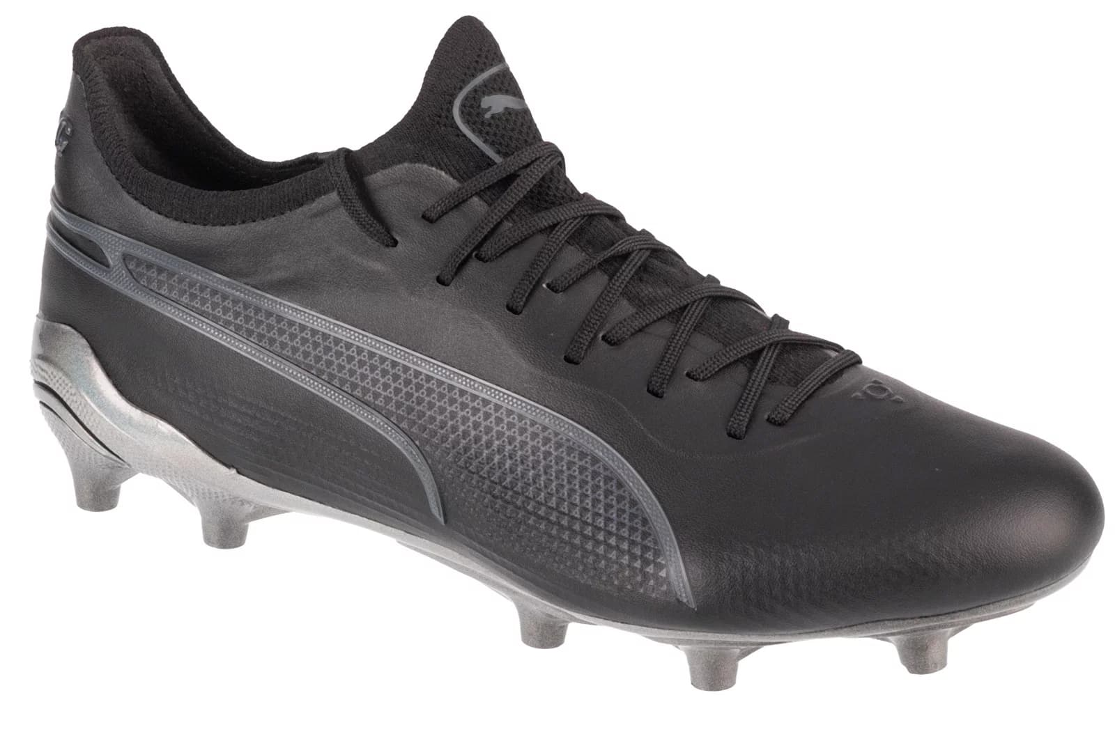 Puma King Ultimate FG/AG 107563-03, Męskie, Czarne, buty piłkarskie - korki, skóra syntetyczna, rozmiar: 40