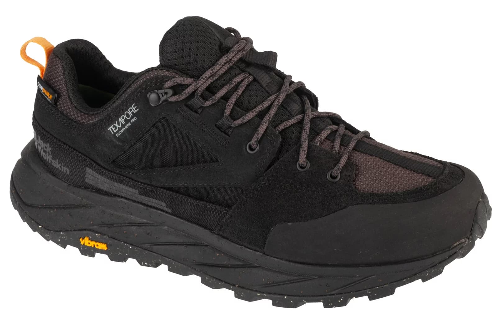 Jack Wolfskin Terraquest Texapore Low M 4056401-6000, Męskie, Szare, buty trekkingowe, skóra zamszowa, rozmiar: 41