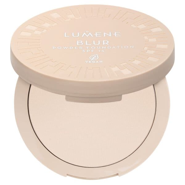 LUMENE BLUR Długotrwały Puder do Twarzy SPF15+ 1