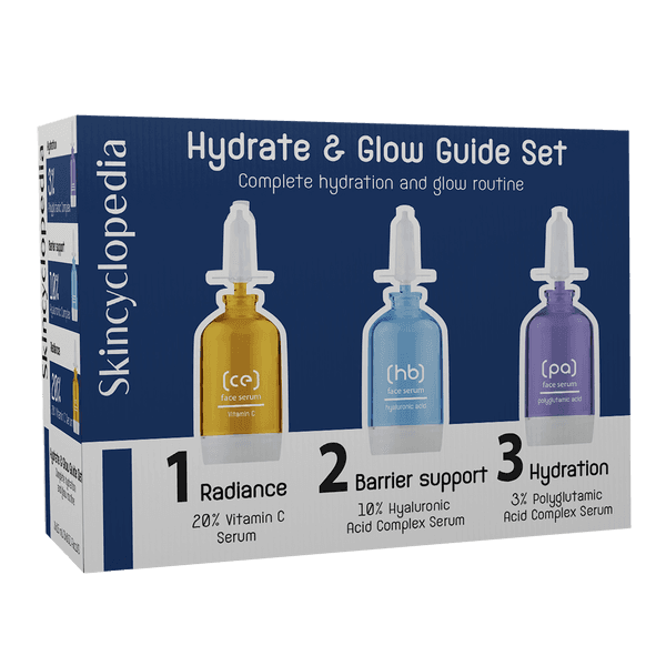 SkinCyclopedia Hydrate & Glow Kuracja do Twarzy 3x15ml