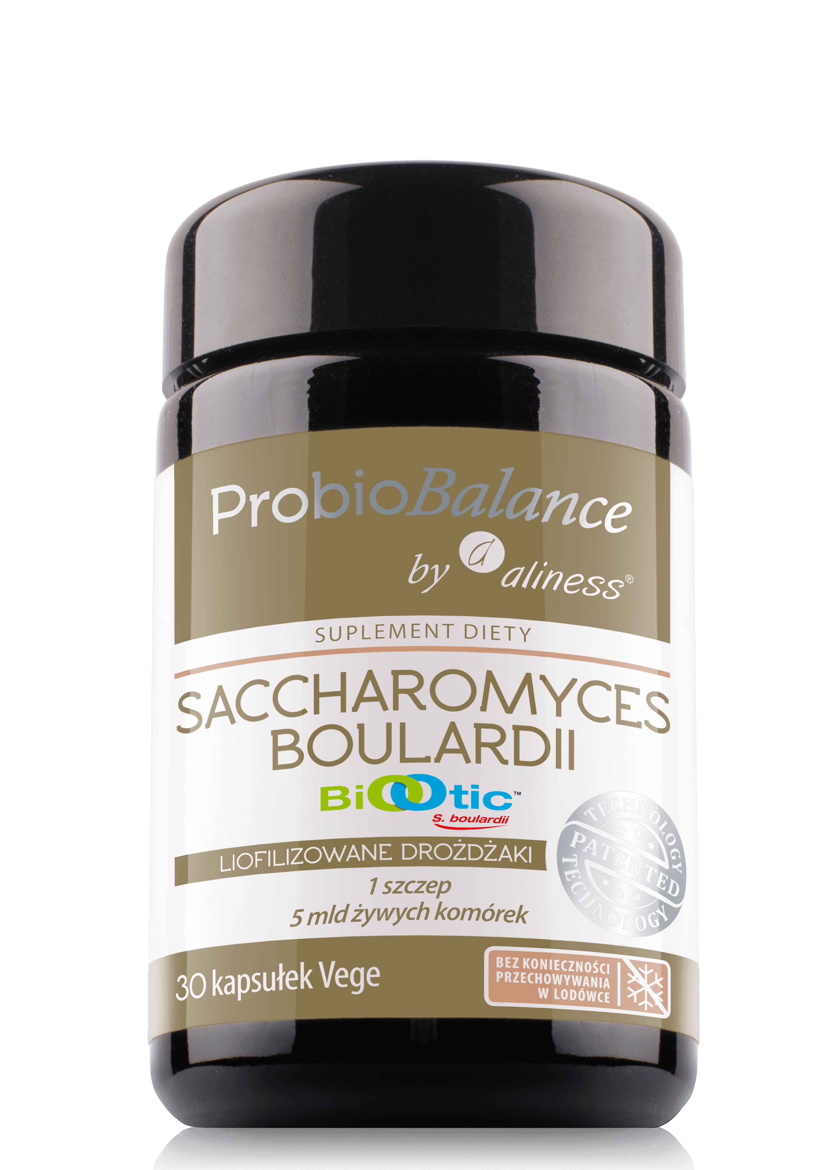 Aliness ProbioBALANCE Saccharomyces Boulardii Suplement Diety 30 Kapsułek