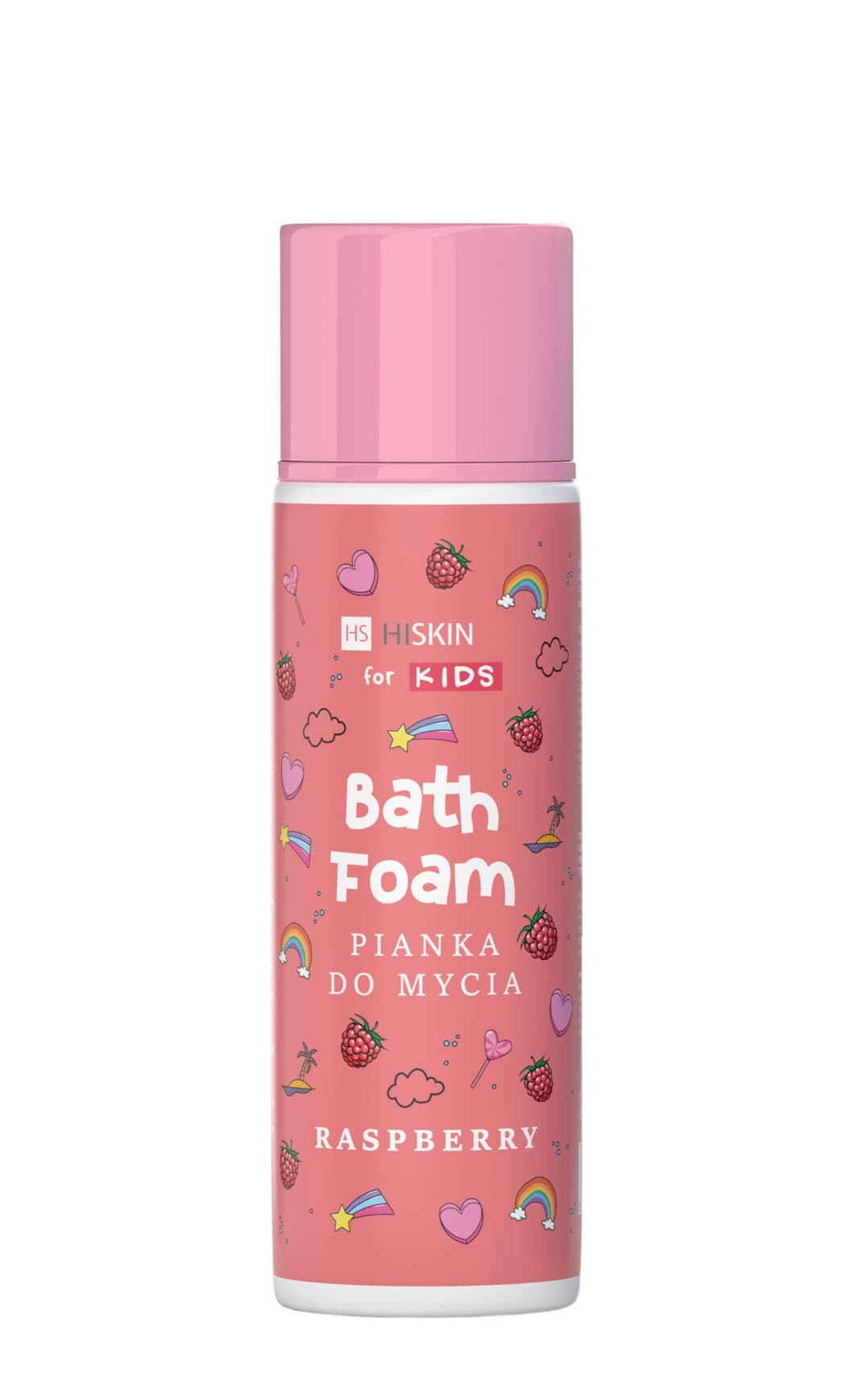 HISKIN for Kids Pianka do Mycia Ciała Raspberry 250ml