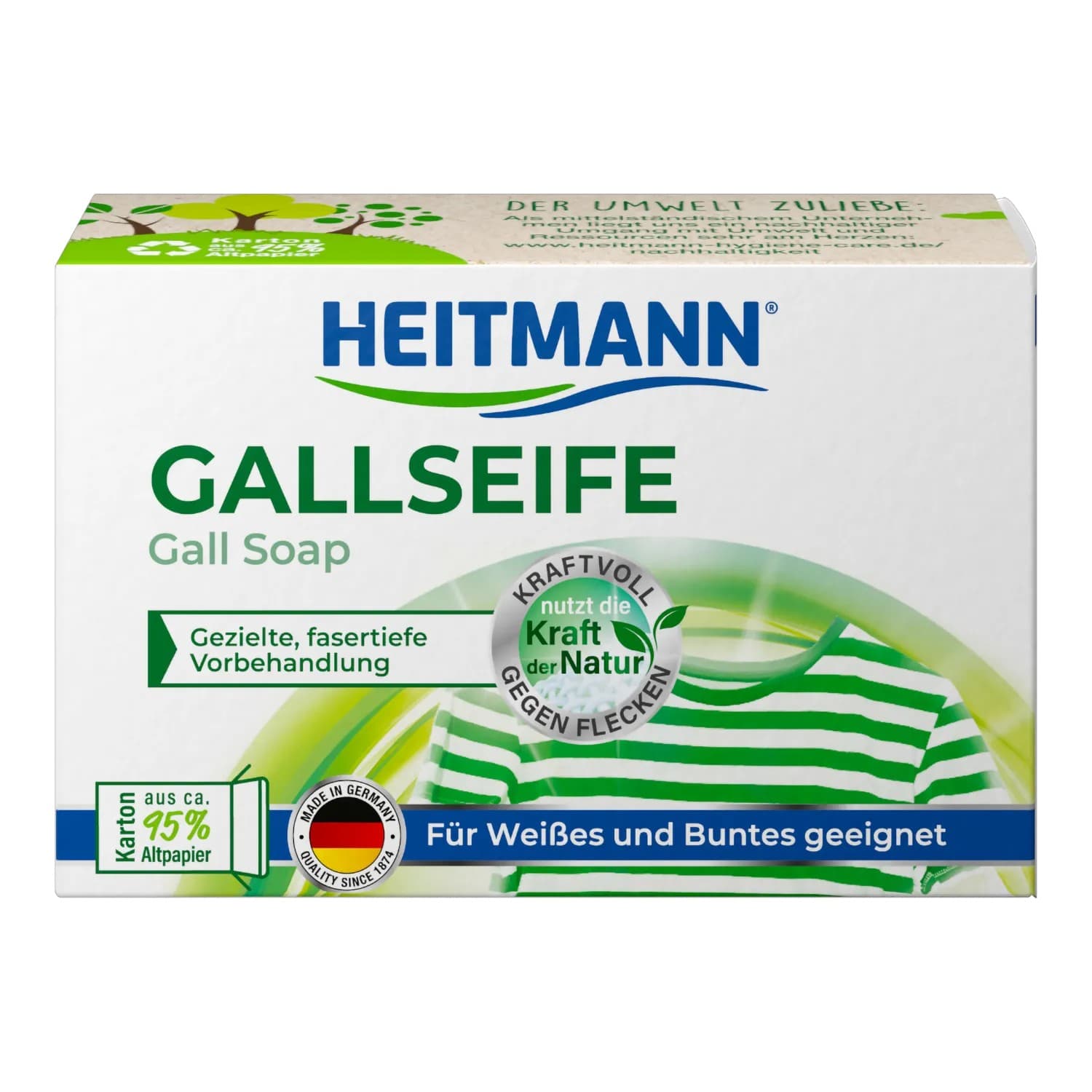Heitmann Mydło Galasowe do Usuwania Plam 100g