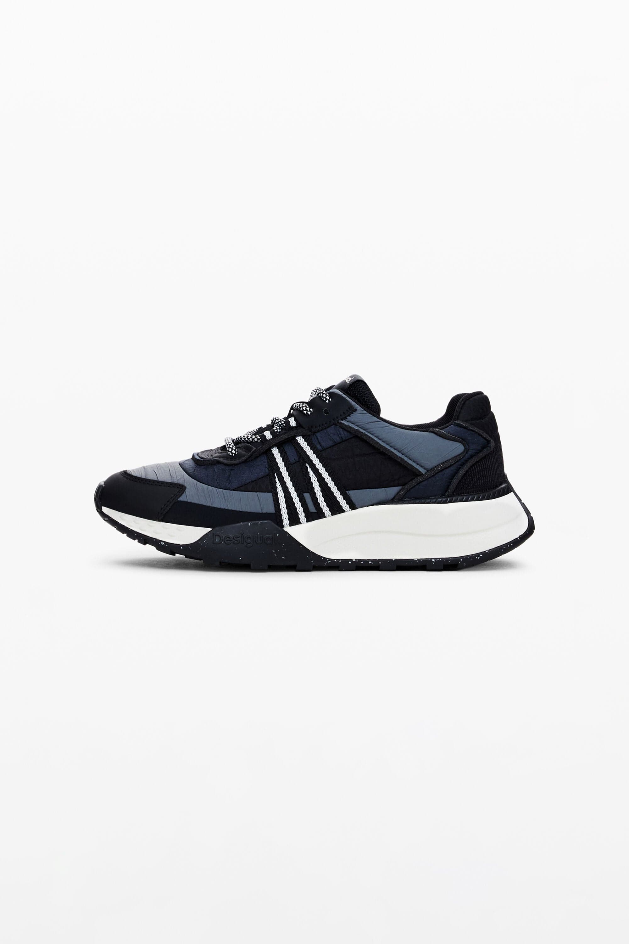 Sneakersy z naszywką runner