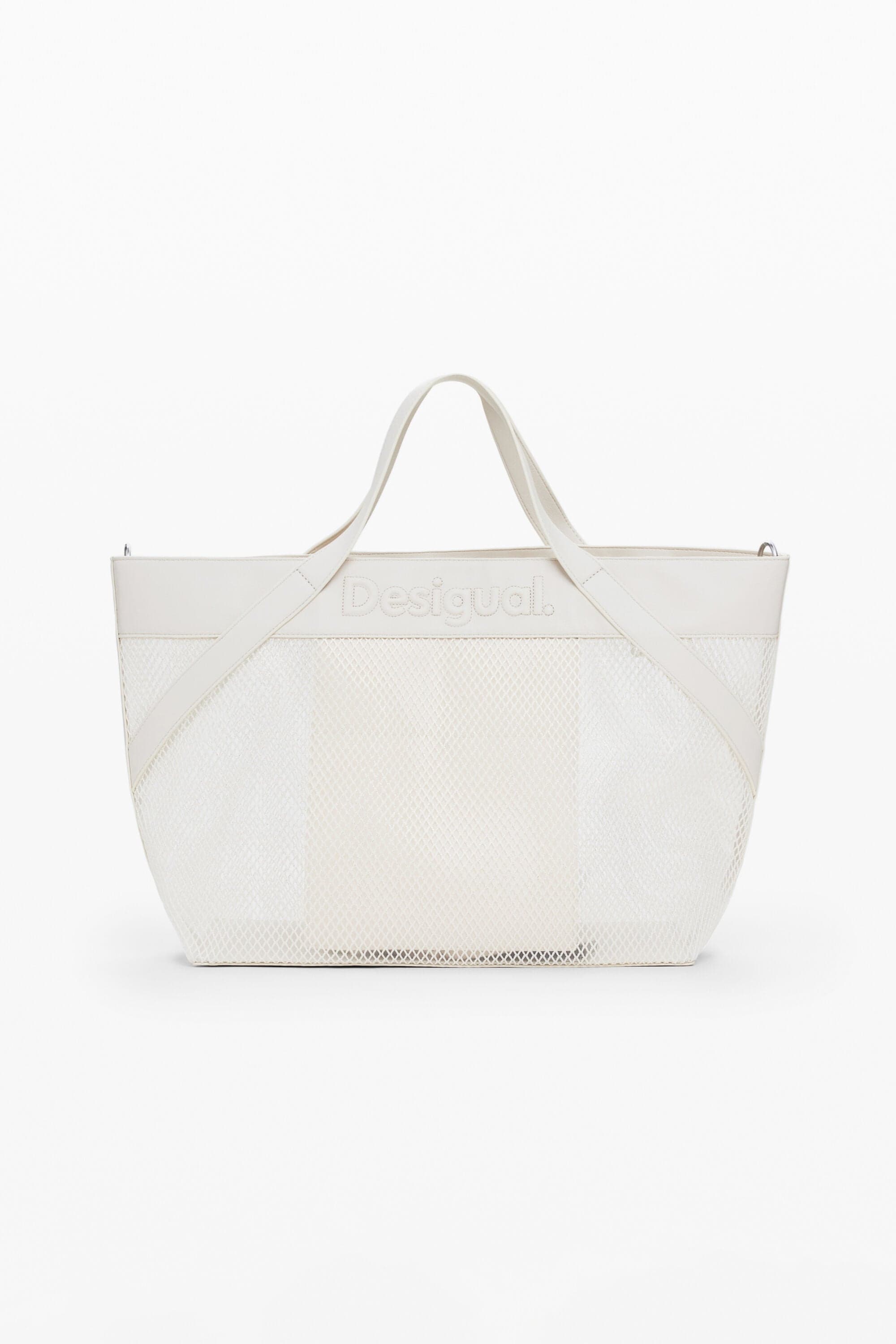 Duża torba shopper z siatki
