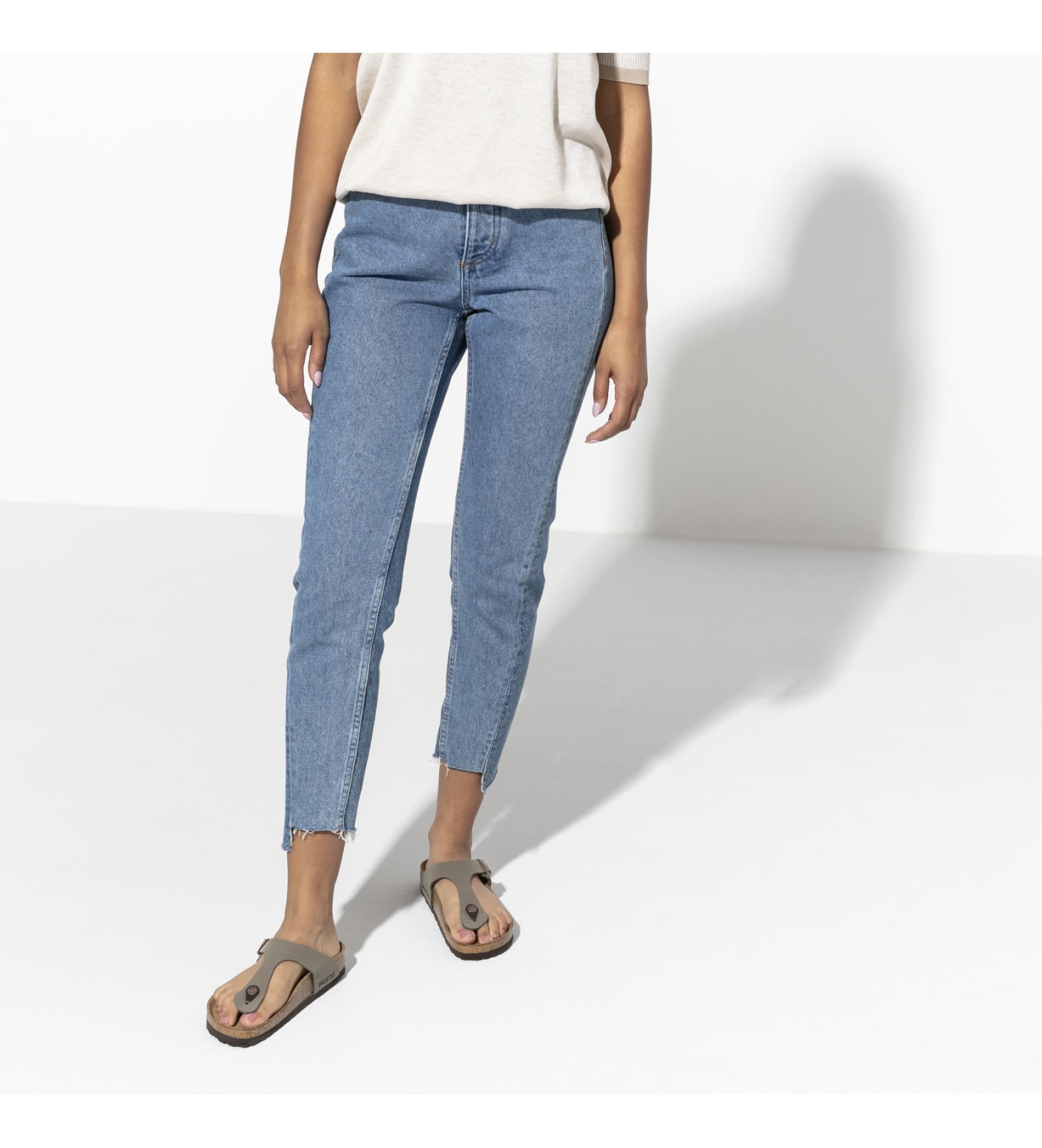 Birkenstock dla m??czyzn. 43391 Sandały Gizeh Birko-Flor (Regularne dopasowanie) szare (43), Mapa, Brak, Zwykły, Szary