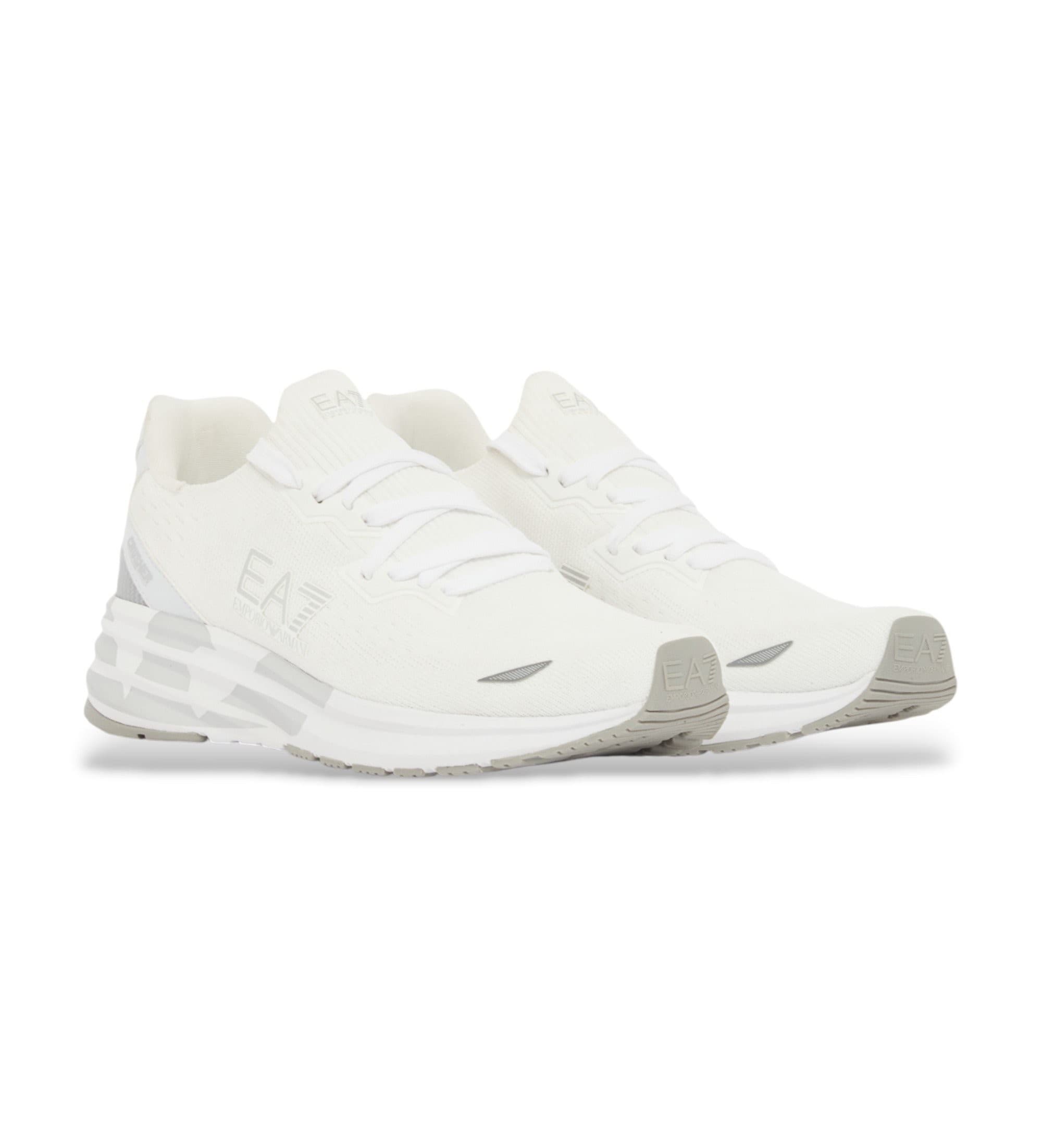 EA7 uniseks. 7X000652_AF18639 Buty Crusher Distance Knit 2.0 biały (42), Mapa, Smycze, Zwykły