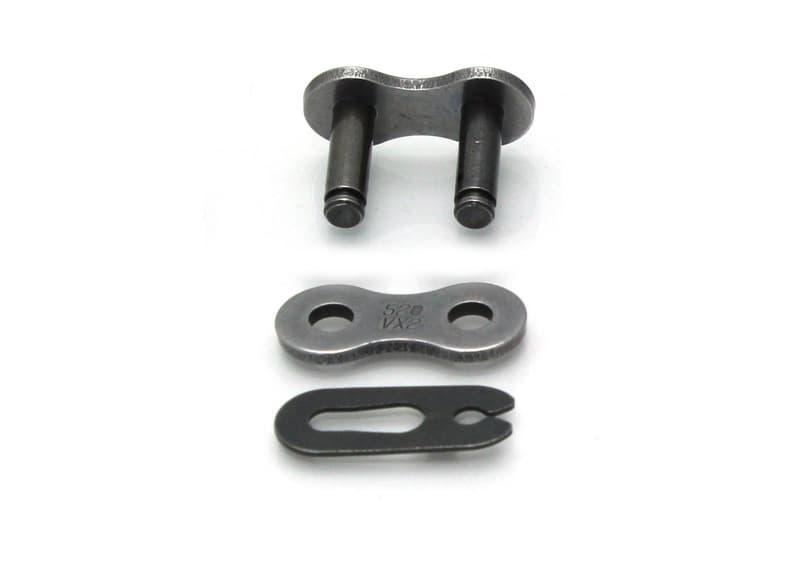 D.I.D Klips typu clip 428NZ 428 - czarny/czarny, czarny, Rozmiar 50 mm