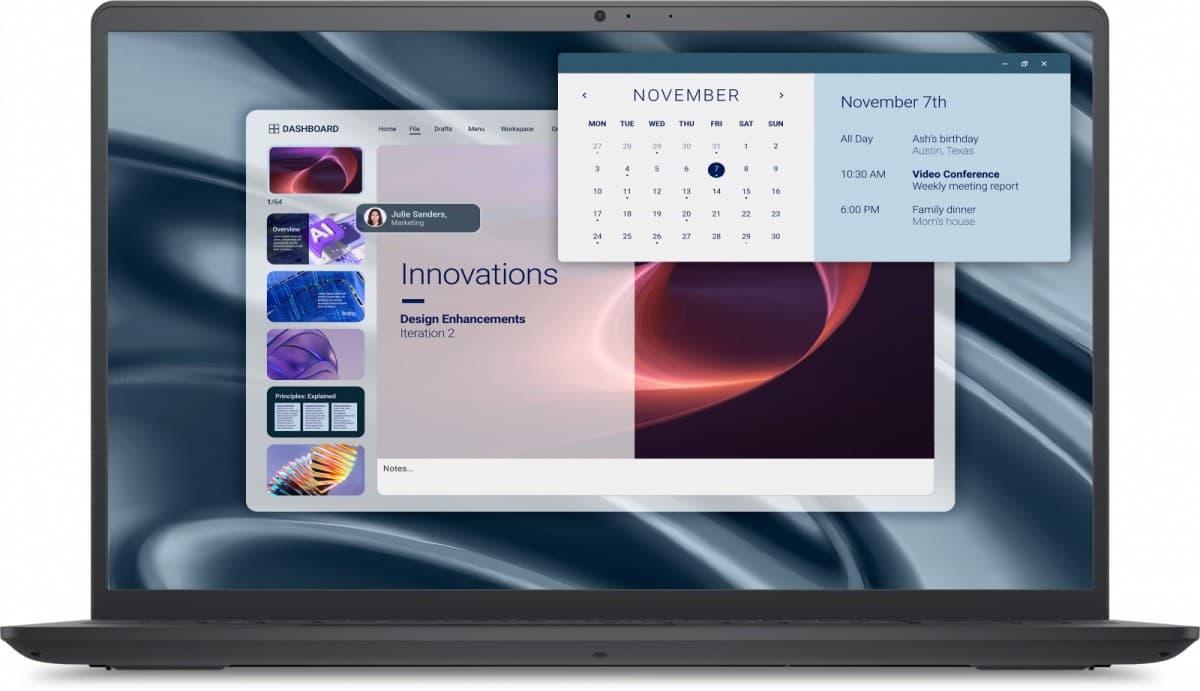Dell Laptop Dell Pro 15 Essential PV15250 W11P i5-1334U|16GB|512GB|Intel UHD|FgrPr|WLAN+BT|15.6 FHD|BcklKb|3C|65W|3YPS Carbon Black (Plastic)