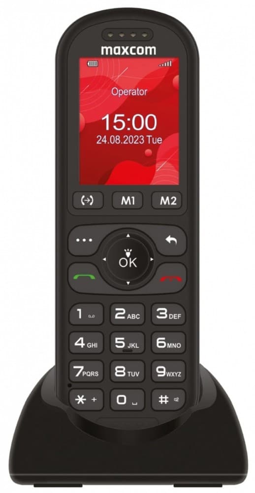 Maxcom Telefon MM 39D SE 4G stacjonarny na karte SIM