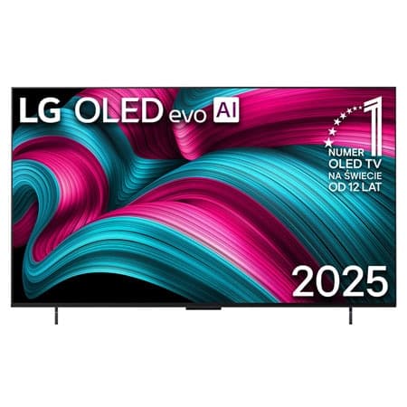 42 calowy LG OLED evo AI C5 4K Smart TV 2025 - OLED42C54LA